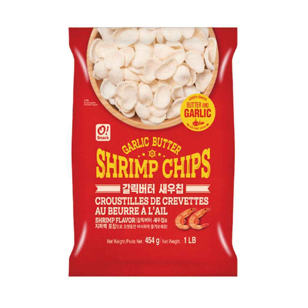 BUTTER GALIC SHRIMP CHIPS 454g